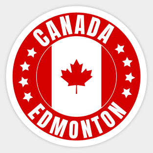 Edmonton Sticker